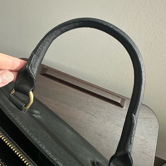 Sisley Black Leather Handbag - Picture 7 of 9